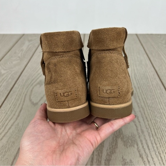 UGG Women's Josefene Cuff Suede Ankle Boots US6.5 Chestnut (tan/brown) $130 - Picture 7 of 11